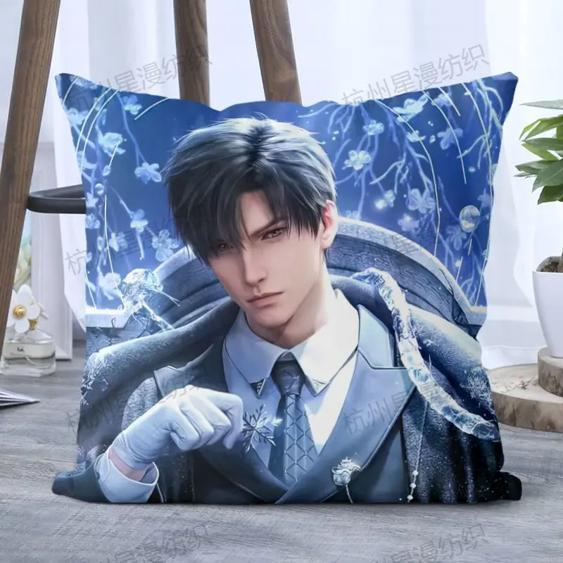 Chinees Spel Liefde En Deepspace Li Shen Shen Xing Hui Qi Yu Rafayel Zayne Xavier 45X45Cm Decoratieve Kussens Cover Cusion Covers