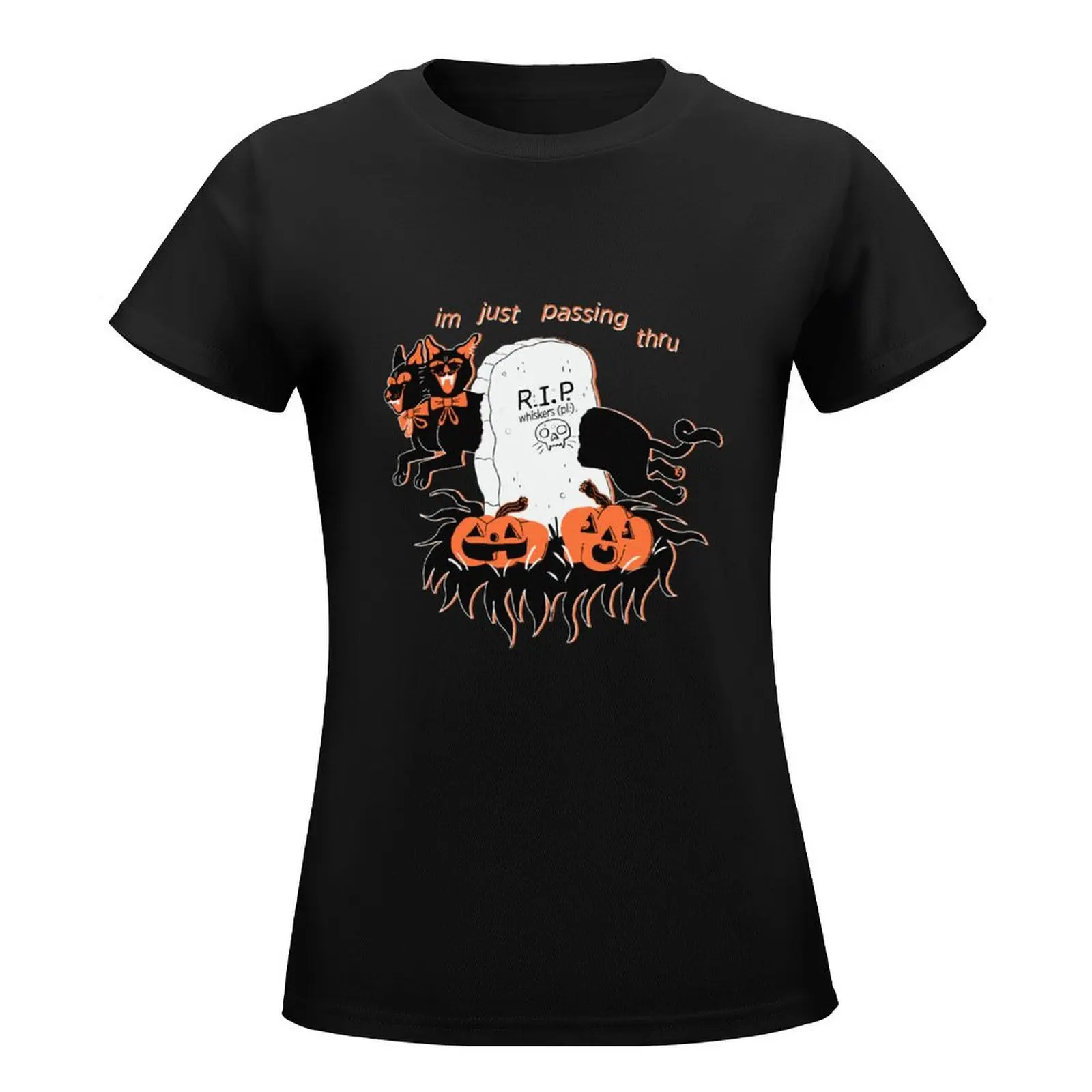 Halloween Phase T-Shirt graphics plus size tops korean fashion Short sleeve tee clothes for woman