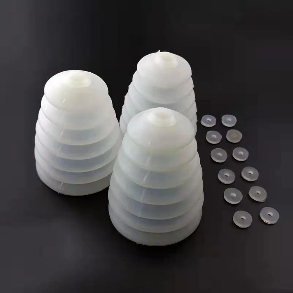 

4pcs Dust Cover For Drills Silicone Scalable Protector For Electric Hammer Percussion Drill Hand Drill Tool Accessory