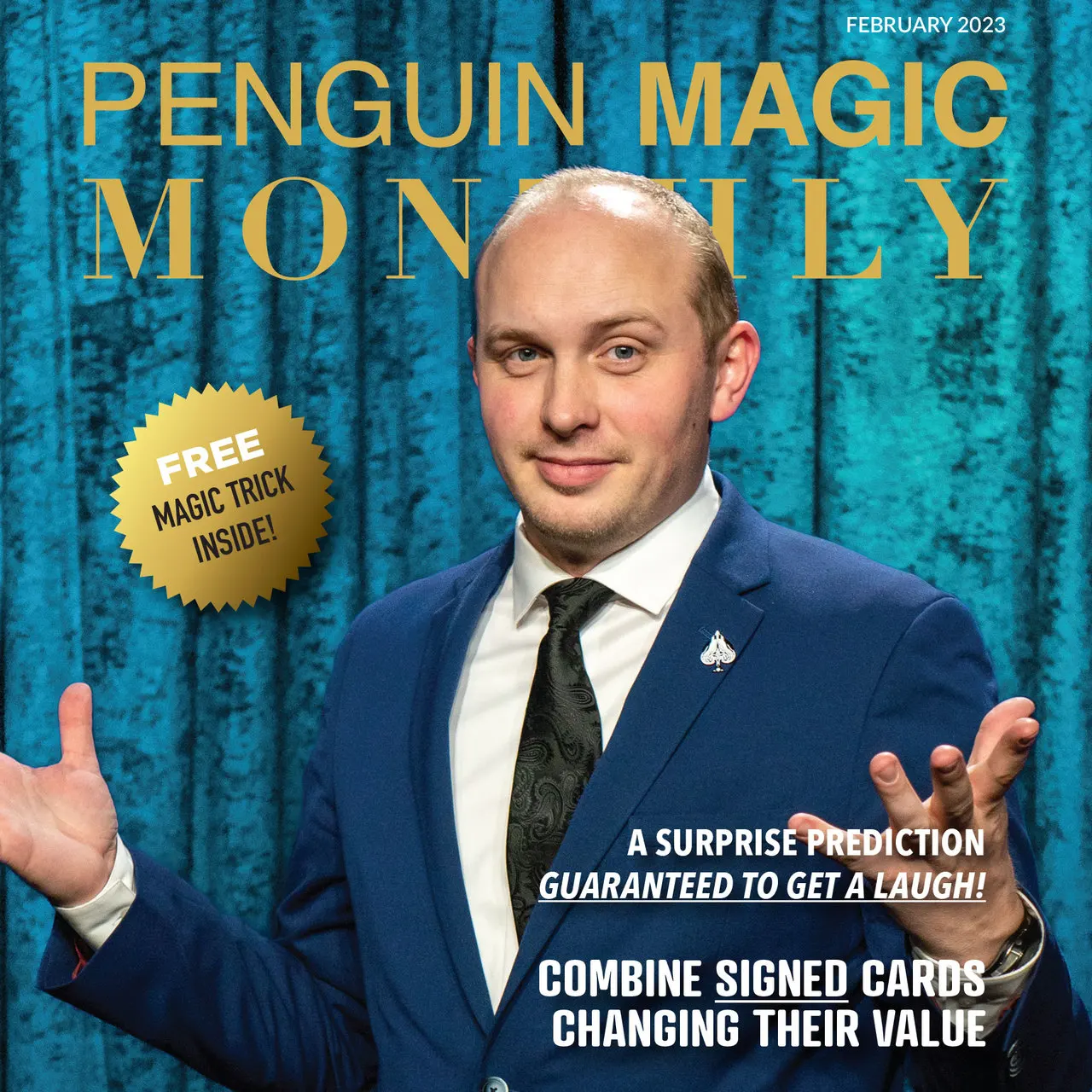 2023 Penguin Magic Monthly February - Magic Tricks