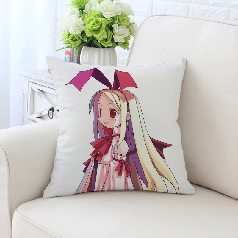 45x45cm pillowcase custom D-Disaea anime printed sofa cushion cover office chair cushion home headrest 50x50cm