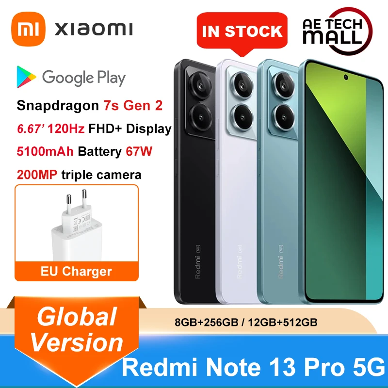 مراجعات ونصائح لشراء هاتف Xiaomi Redmi Note 13 Pro 5G: أداء متميز وتصميم مذهل