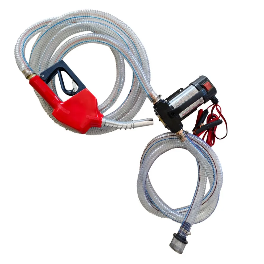 

Electric Self-Priming Oil Pump Diesel Kitportable Fuel Oil Pump 12V/200W 2.7m³/h Lift=10m