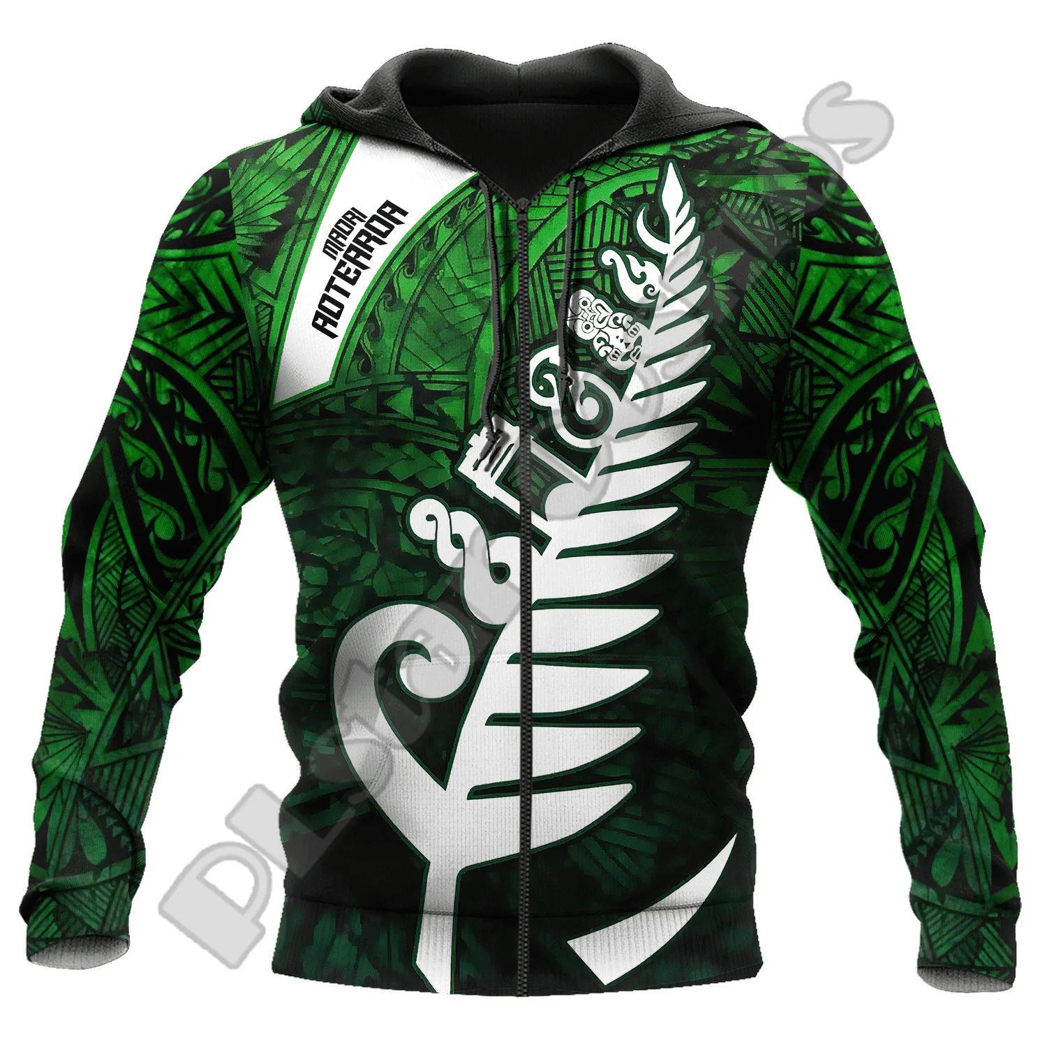 Custom Name Country Flag New Zealand Aotearoa Maori Tattoo Retro Tracksuit 3DPrint Pullover Streetwear Casual Jacket Hoodies X1