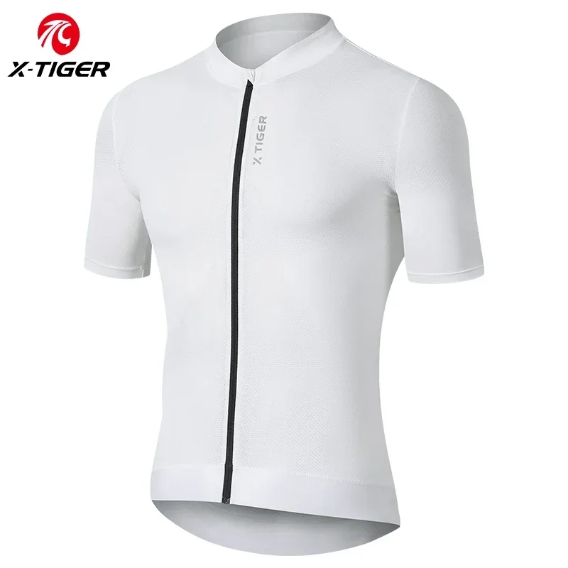 X-TIGER Sommer Radfahren Jersey Sport Atmungsaktive Kurze Shirt Slim Pro Radfahren Jersey Racing Top Casual Kleid POShirt Kurzarm 6