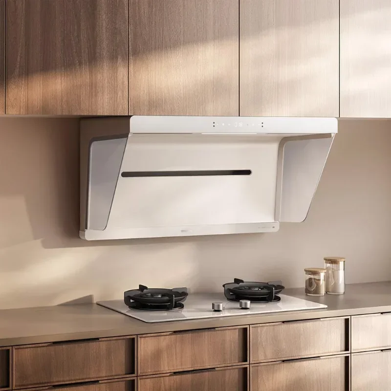 Intelligent Range Hoods S2 And Mijia Intelligent Timer Gas Stove S2 Smoke Cooker Set Natural Gas CN Version HOT SALES