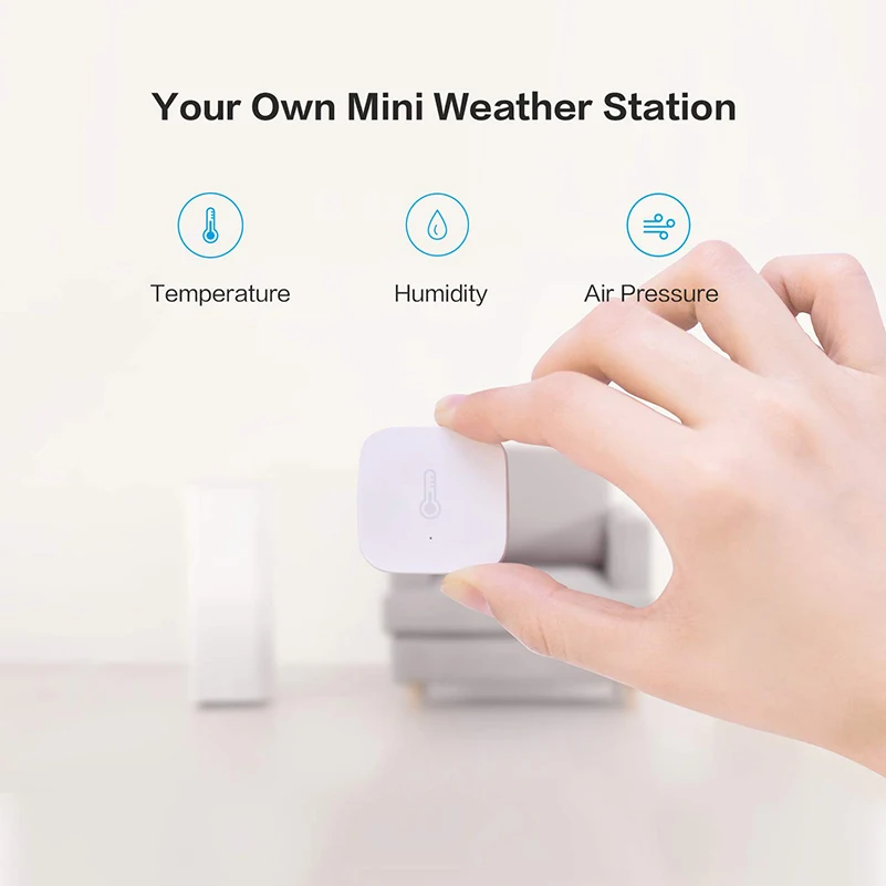 Aqara Temperature Sensor Smart Air Pressure Humidity Environment Sensor Smart Control Zigbee Smart Home For Xiaomi home Homekit