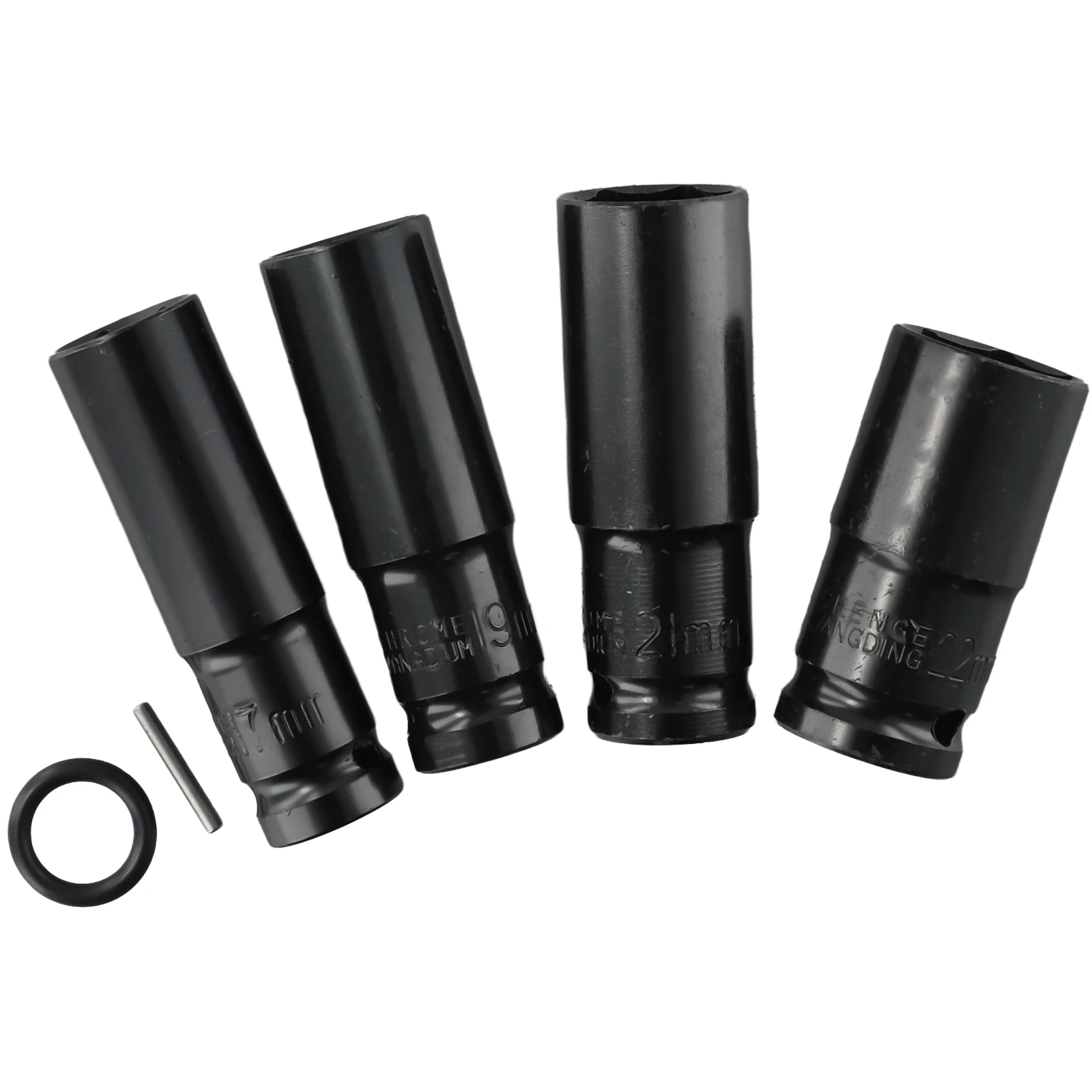 1722 مللي متر مجموعة مقابس سداسية 4 قطعة للمفتاح الكهربائي مصنوعة من الكروم الصلب الفاناديوم الصلب مناسبة لمختلف الآلات