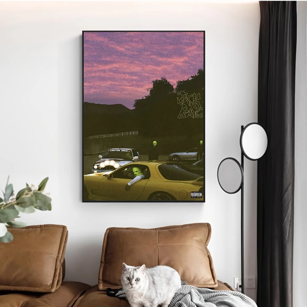 

Unframed Fashion Luxury Hip-hop Style Poster, Bar, Car Hip-hop Culture Decoration, Ideal Gift For Boys Bedroom, Home Decoration