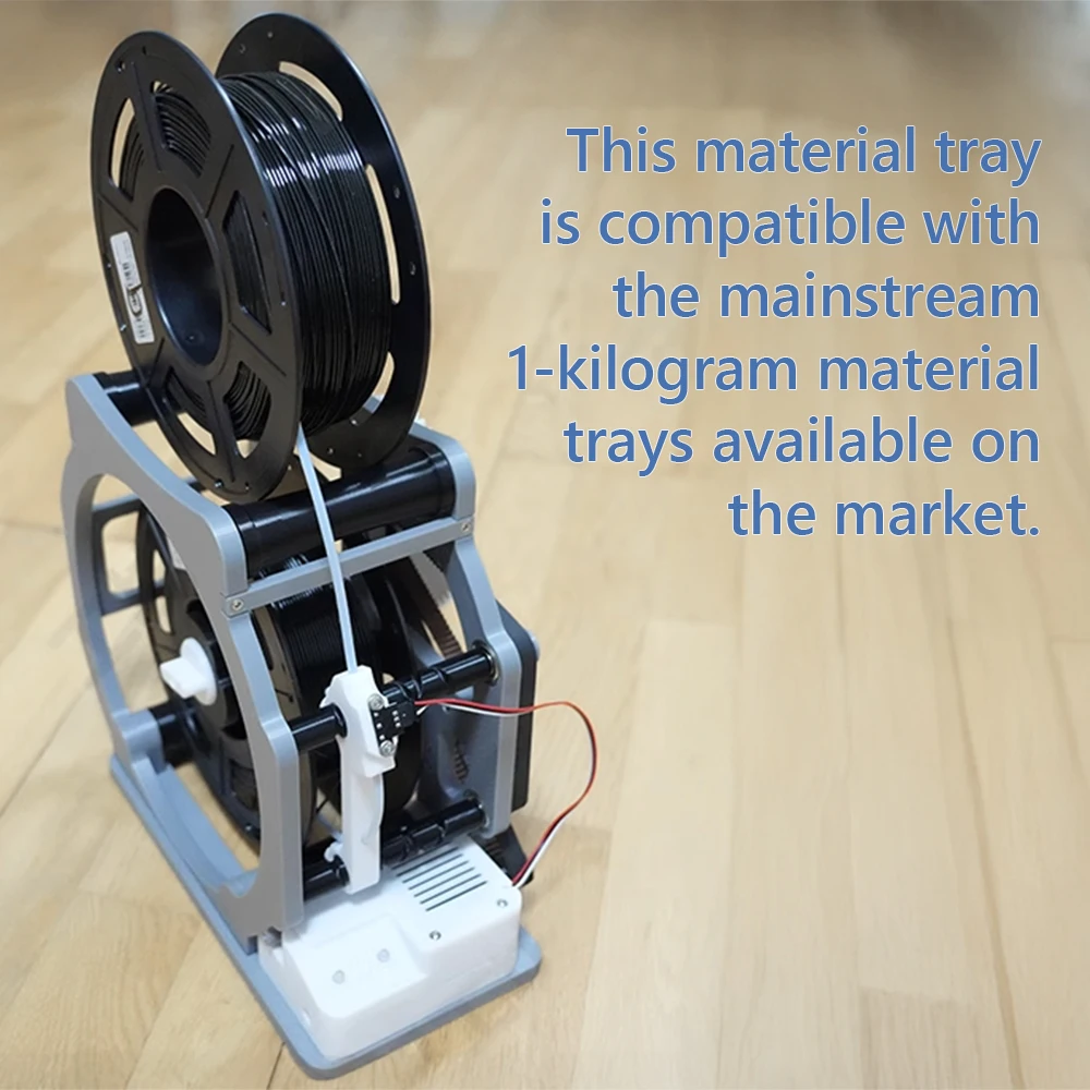 Avvolgicavo elettrico intelligente stampato in 3D – Organizzatore automatico di cavi per cavi USB/auricolari, strumento compatto con controllo intelligente