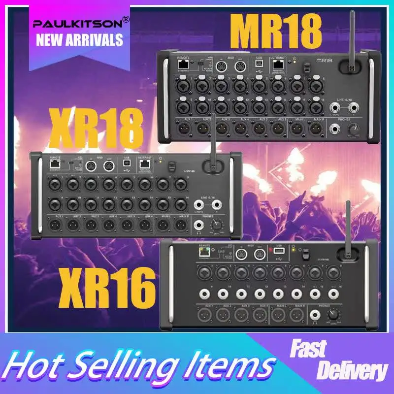 Mr.X /ダイレクト出版 Paulkitson Air Xr18 Xr16 Mr18 Rackmount Digital Mixer For Ipad