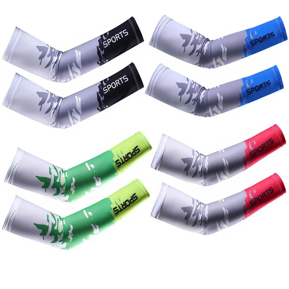 Sportswear Running Basketball Sun Protection Arm Cover Arm Sleeves Outdoor Sport