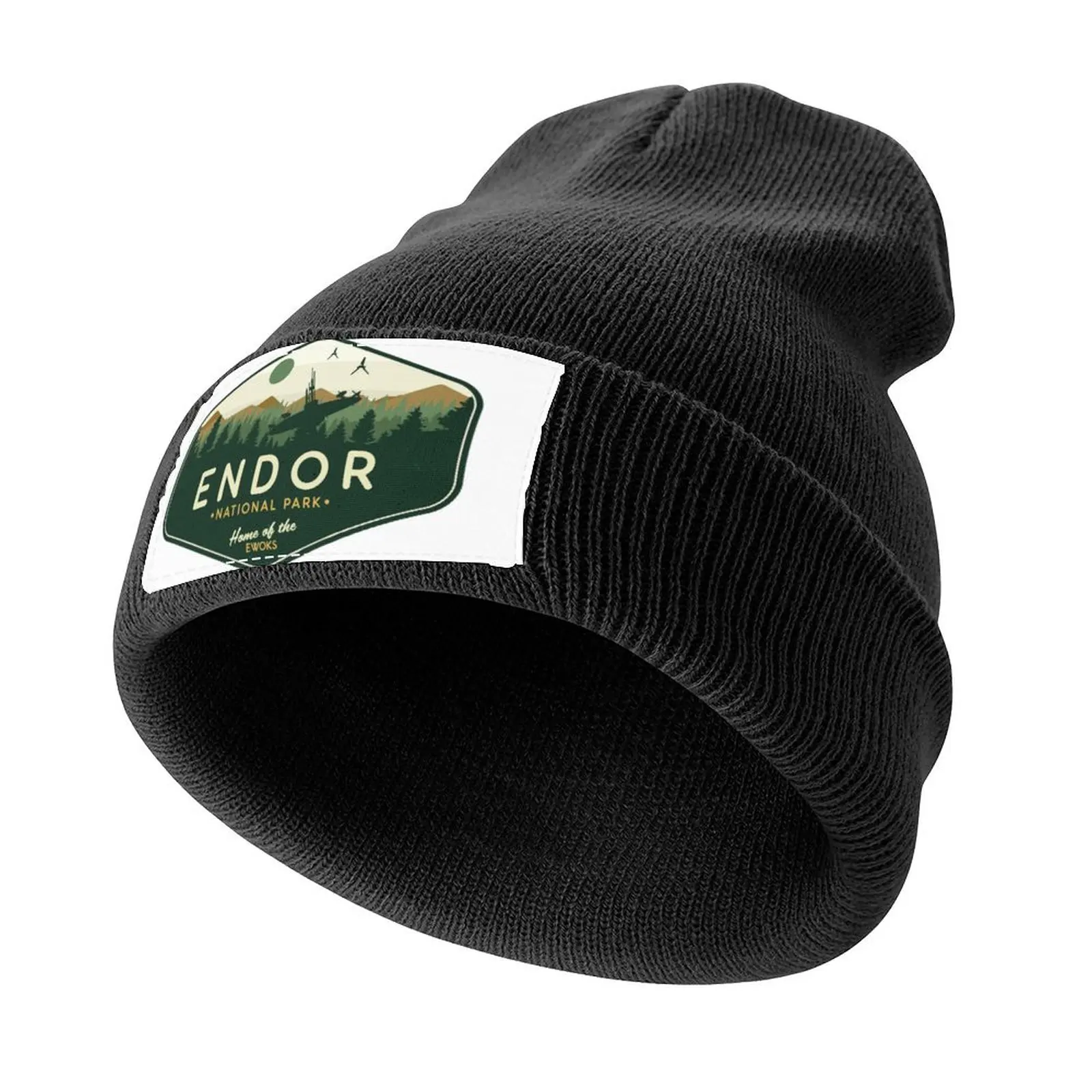 Endor National Park Home of the Ewoks Classic Knitted Cap Sports Cap Bobble Hat Caps For Men Women's