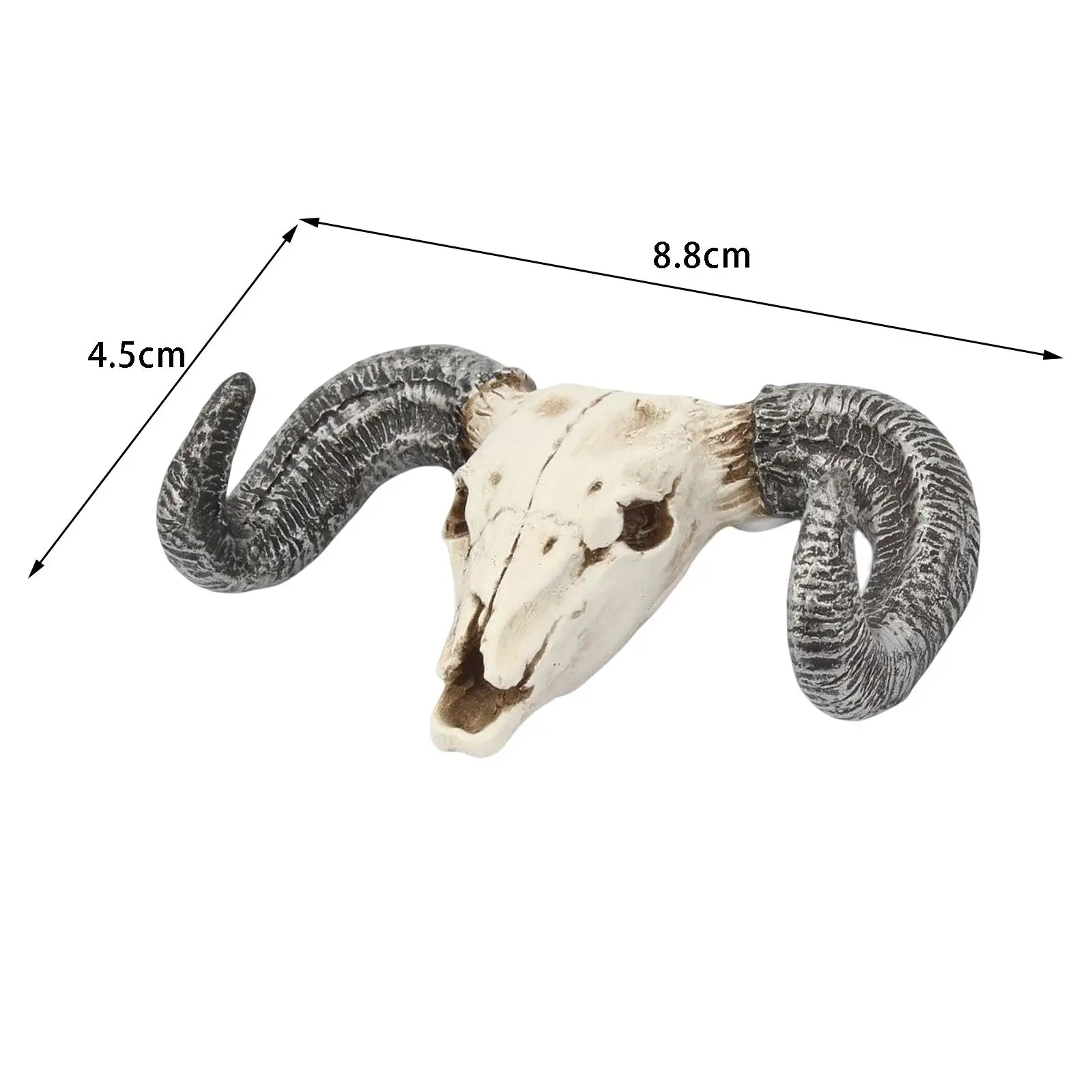 Ox Horn Key Rack Coat Decorative Wall Mounted Clothing Organizer Ornaments
