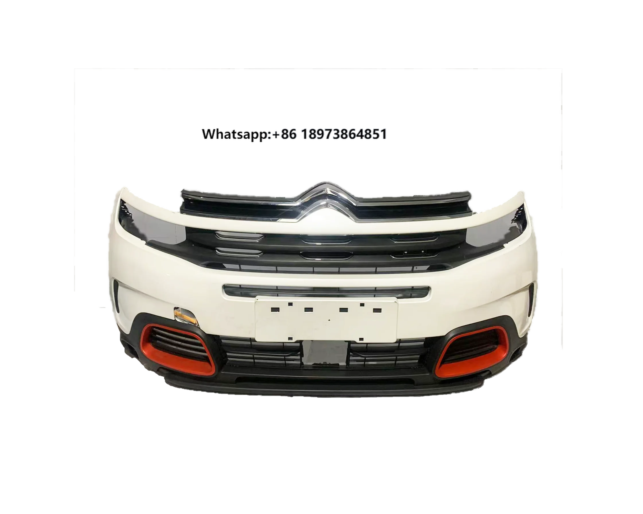 

Front Bumper Assembly Bumper Grille Front Bumper Bright Strip 9825347377 YL01087280 for Citroen C5 Aircross
