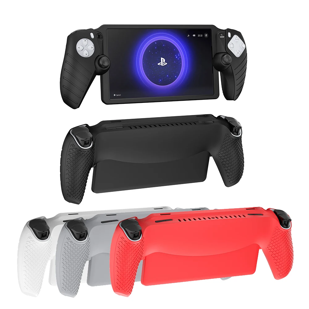 RGEEK Silicone Protector Cover Case for Playstation Portal Remote Player Protective Skin for PS5 Portal-Shockproof Anti-Scratch