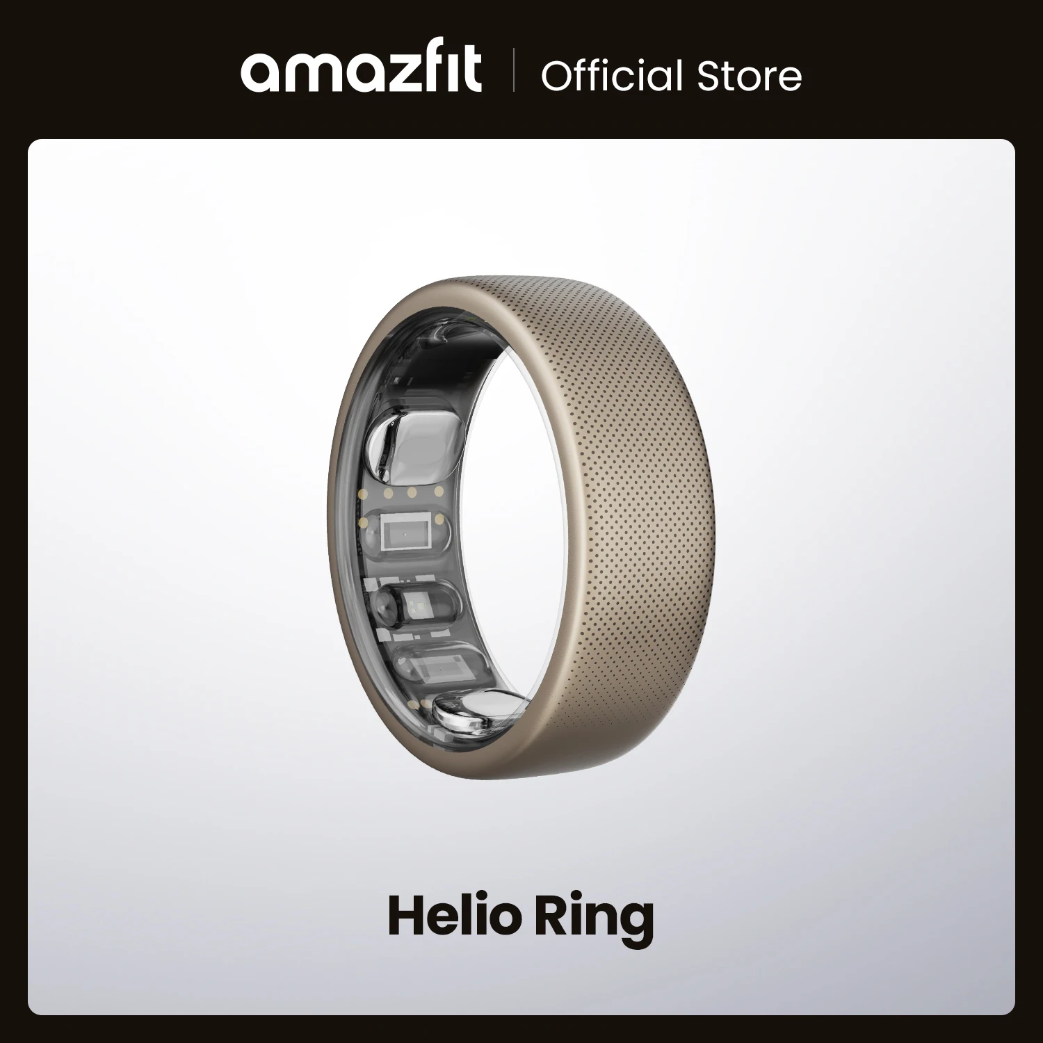 New Amazfit Helio Ring 30m Freediving Support Mud-resistant Design Route Navigation 2.6mm Super Slim Readiness