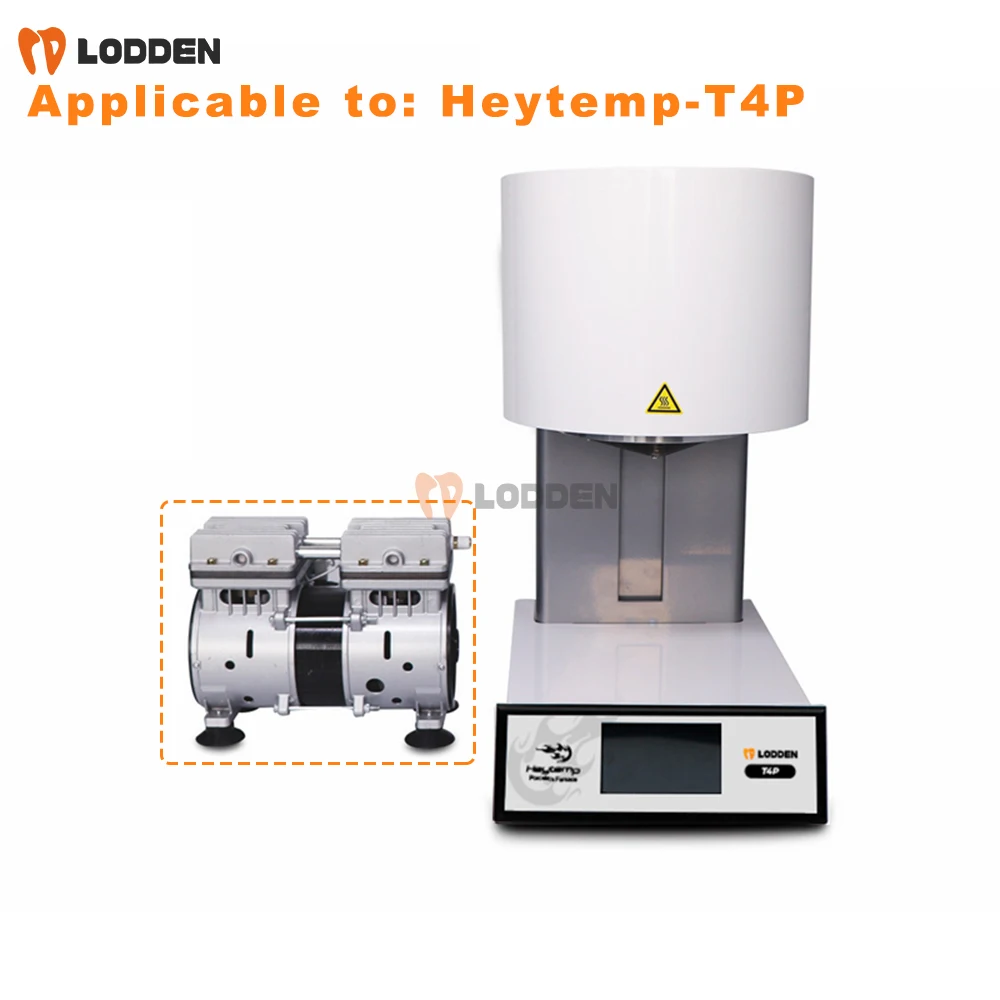 Lodden Dental Vacuum Pump 110V/220V for Dental Porcelain Furnace and Press Furnace (2S/3P/4P/6I) Dental Lab Pump