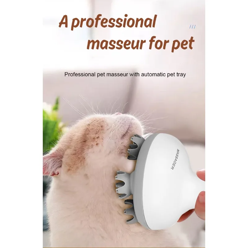 Wireless Waterproof Electric Hair Head Scalp Massager for Cat Dog Massager - view 6