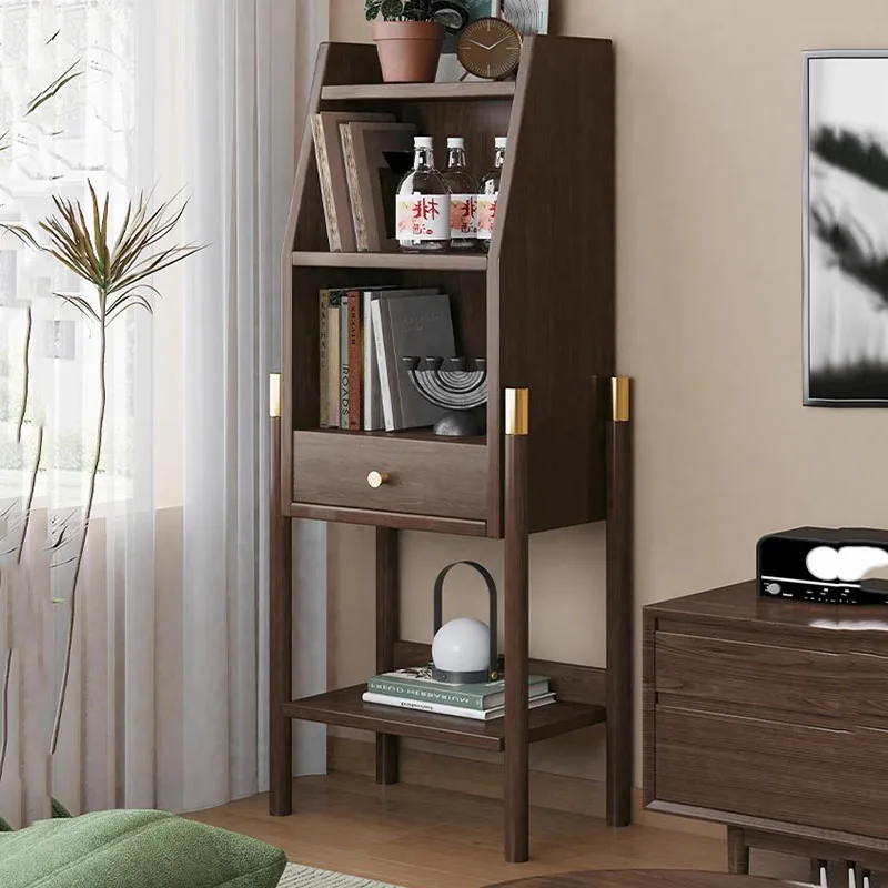 Luxury Nordic Living Room Cabinet Bamboo Corner Space Saving Entryways Tv Cabinet Corner Makeup Gabinete Furniture Living Room