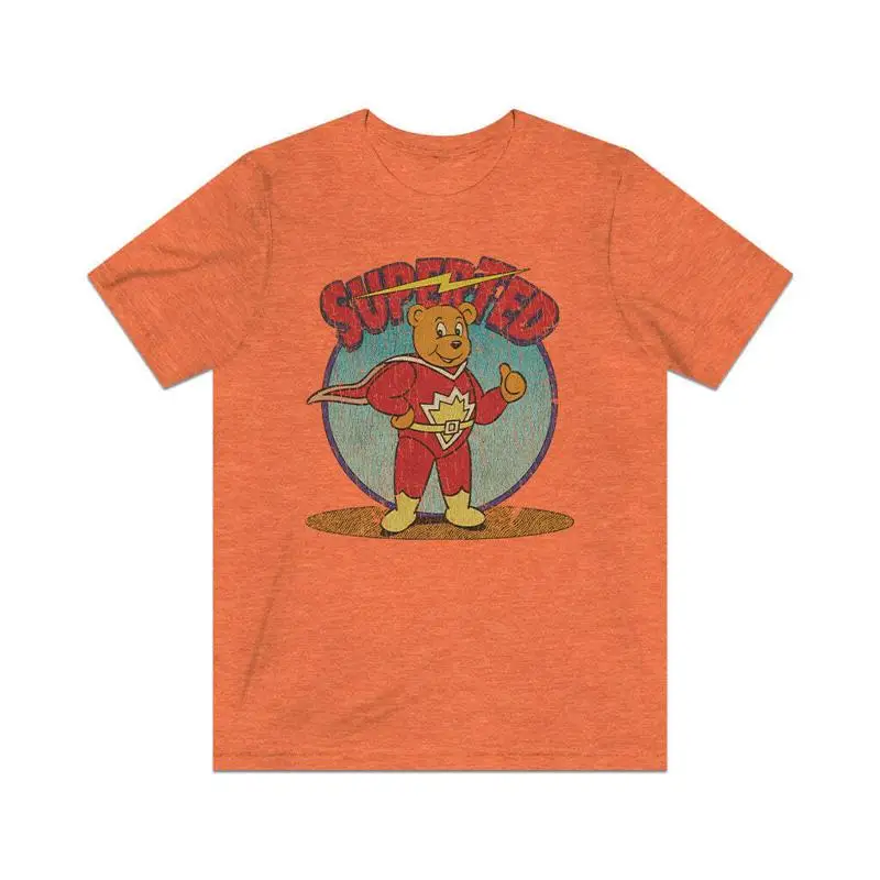 

Винтажная мужская футболка SuperTed 1982 г.