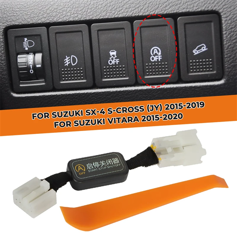 For Suzuki Vitara LY SX-4 2015 - 2020 2018 2019 Automatic Stop Start Engine System Off Device Control Sensor Cable Disable Plug