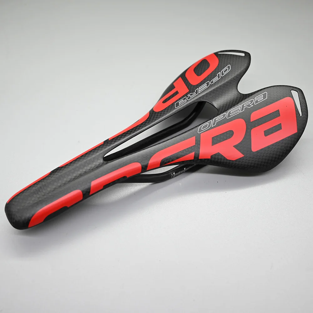 3K Full Carbon Fiber Bicycle Saddle, Matt Bike Cushion, MTB Road Bike Seat, Cycling Parts, 275x143mm, New, 2022