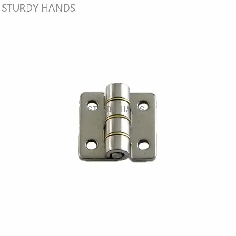 10Pcs Thickened 304 Stainless Steel Mini Hinge Wooden Jewelry Box Cabinet Door Hinges Furniture Hardware Accessories 20mm