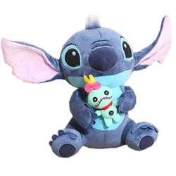 Disney Peripheral Lilo and Stitch Boneca de pelúcia, Brinquedo infantil, Boneca de pelúcia fofa, Animação, Presente de aniversário