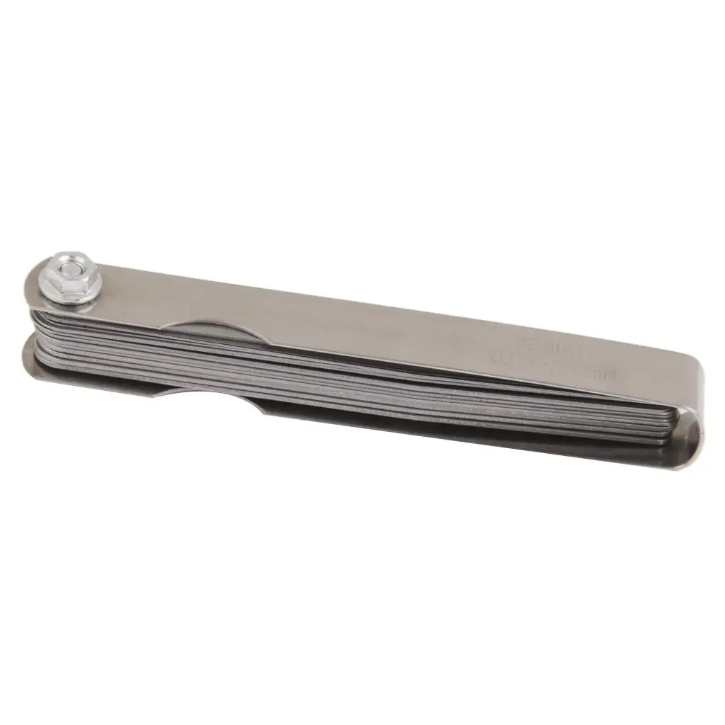 

Spring Steel Feeler Gauge Set Metric Precision Filler Blade Gauge Tool for Engine Valve Clearance Adjustment