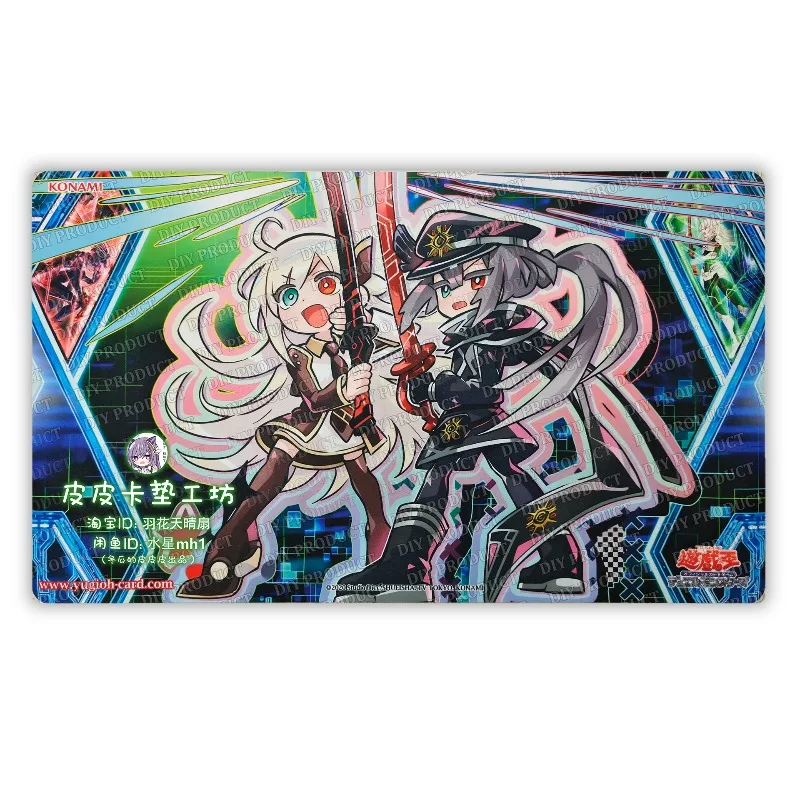 

Ю-Ги-О! Игровой коврик DIY Q Version Sky Striker Ace-Raye 600x350 мм, односторонний, 2 мм, без швов, резиновый, для настольных игр Sky Striker Ace-Roze