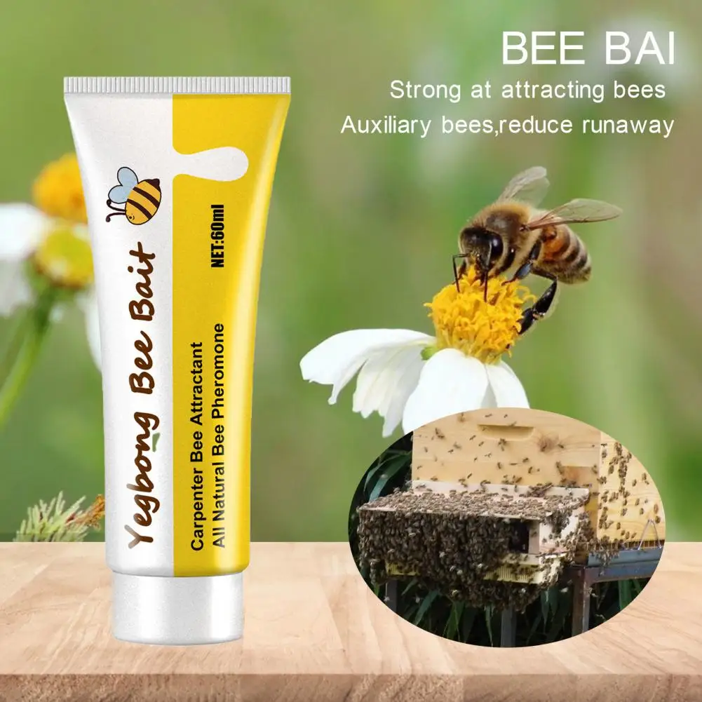 Bee Attractant Cream Bee Bait Lightweight High Effective  Useful Bee Attractant Beehive Beekeeping Supplies