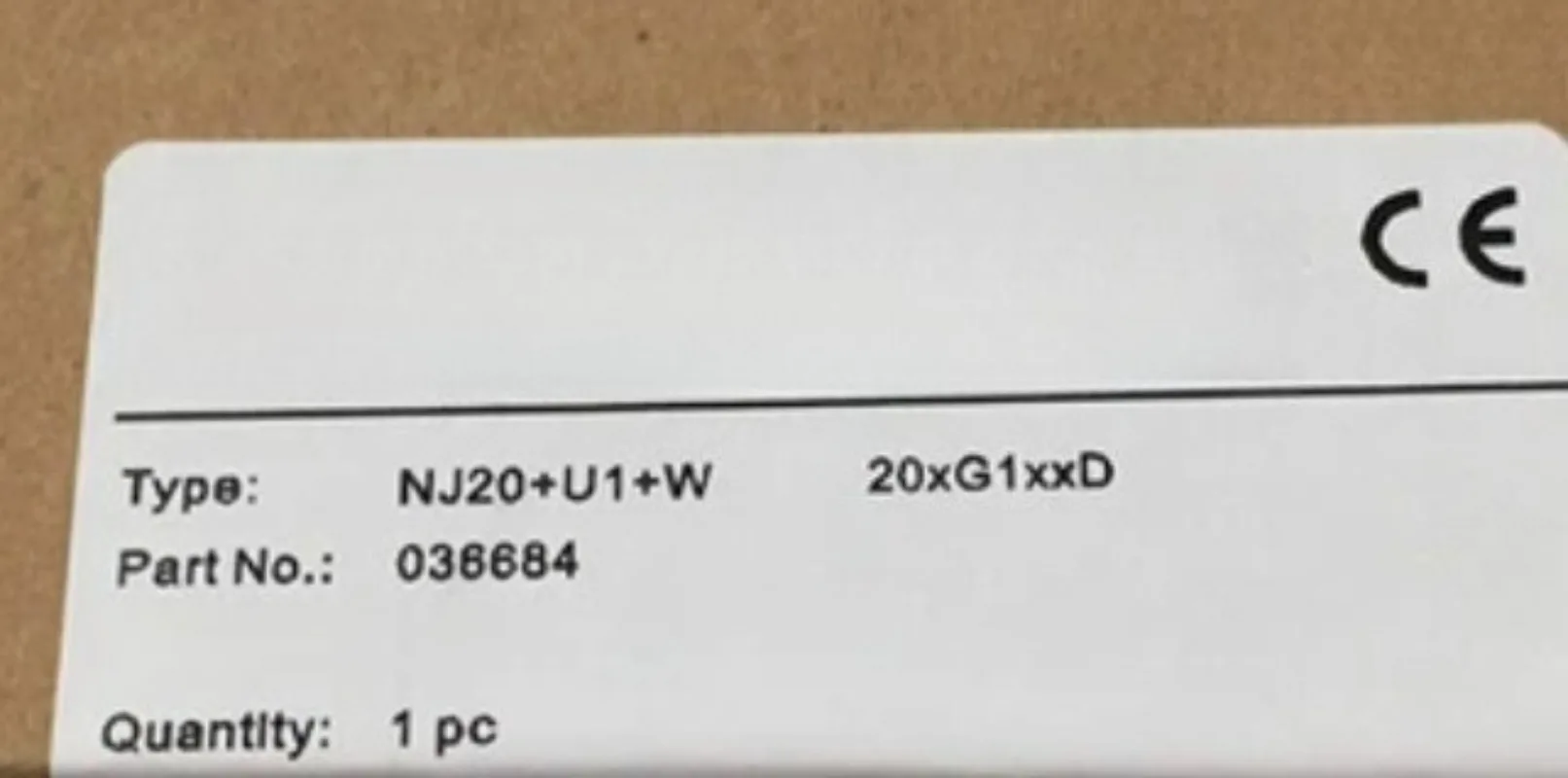 Brand New High Quality 1PCS NJ20 + U1 + W Hot Selling Existing Goods Expedited Shipping