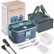 Portable 1.8L Heated Lunch Box, Keeps Your Food Warm On The Go!