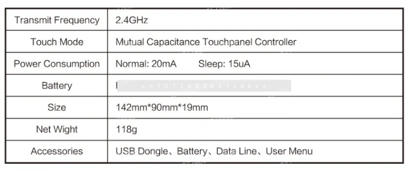

H18+ Полноэкранная сенсорная клавиатура Беспроводная клавиатура с летающей белкой Mini Touch 2,4G Беспроводная связь