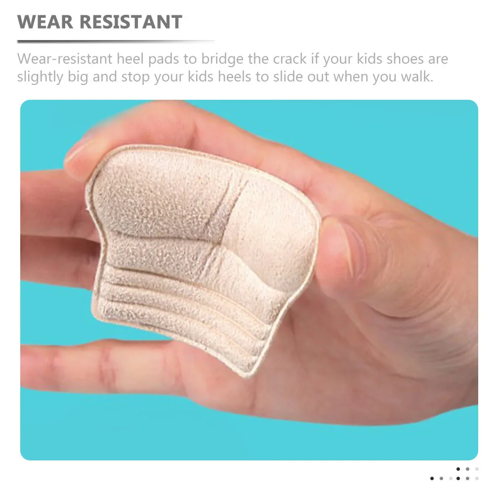 

Anti-Friction Heel Pads For Kids Self-Adhesive Shoe Stickers Wear-Resistant Foot Cushions Comfortable Heel Liners