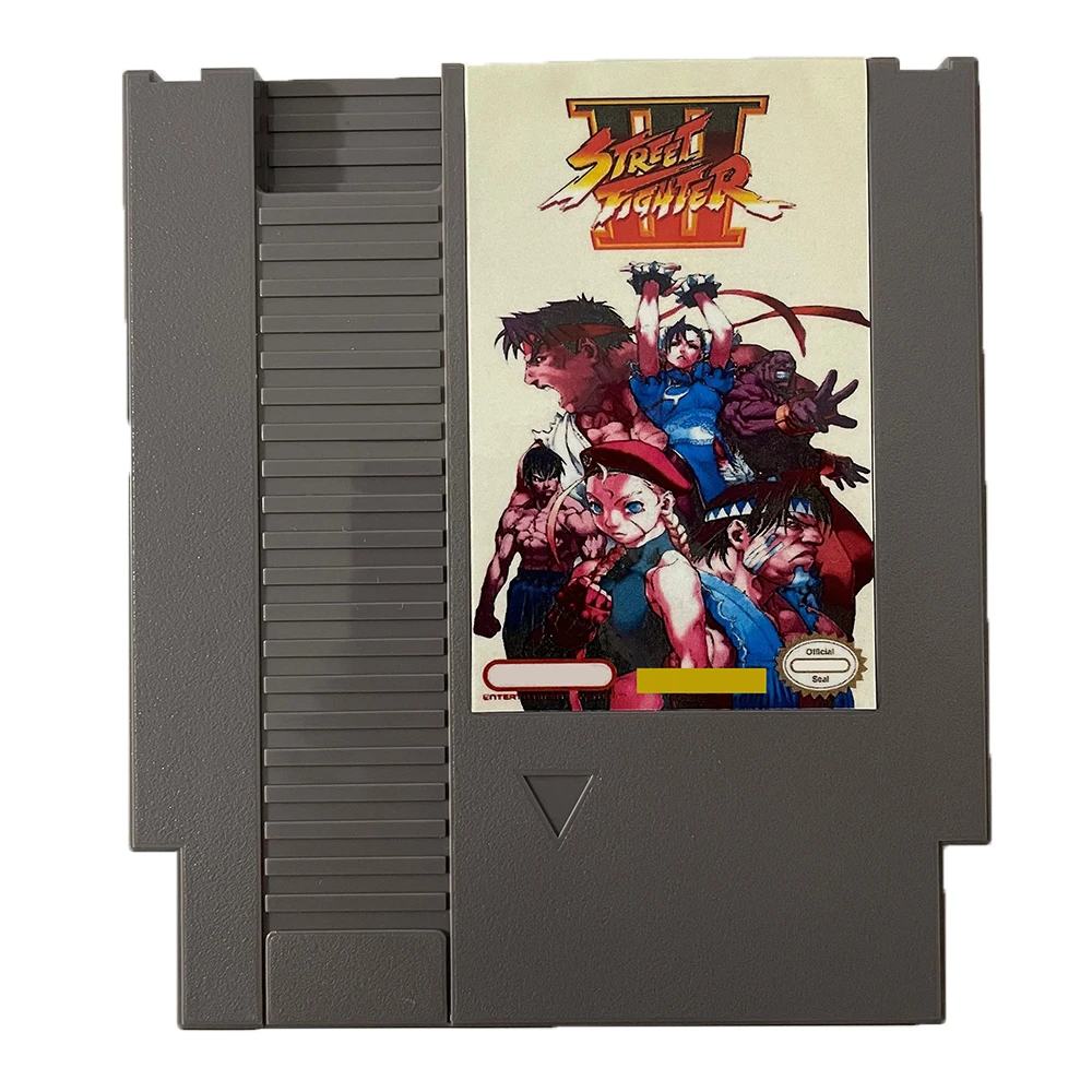 StreetFighter III - Cartucho de juego NES de 8 bits para juego NES Cosnole