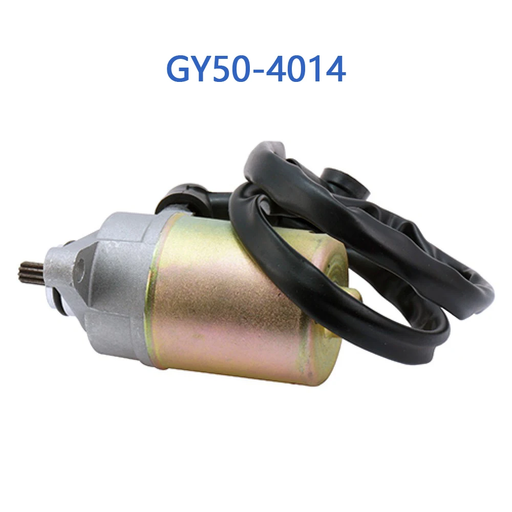 GY50-4014 GY6 50cc Starter Motor Assy For GY6 50cc 4 Stroke Chinese Scooter Moped 1P39QMB Engine