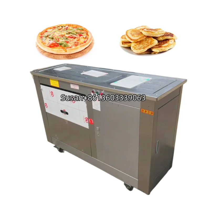 المهنية التجارية التلقائي على البخار كعكة صانع الخبز ماكينة مقسم العجين آلة تقريب آلة تشكيل الخبز