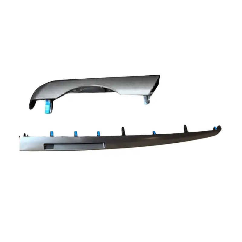 1Pair Car Dashboard Trim Clock Bezel Chrome Plate Kit For Toyota-A74F