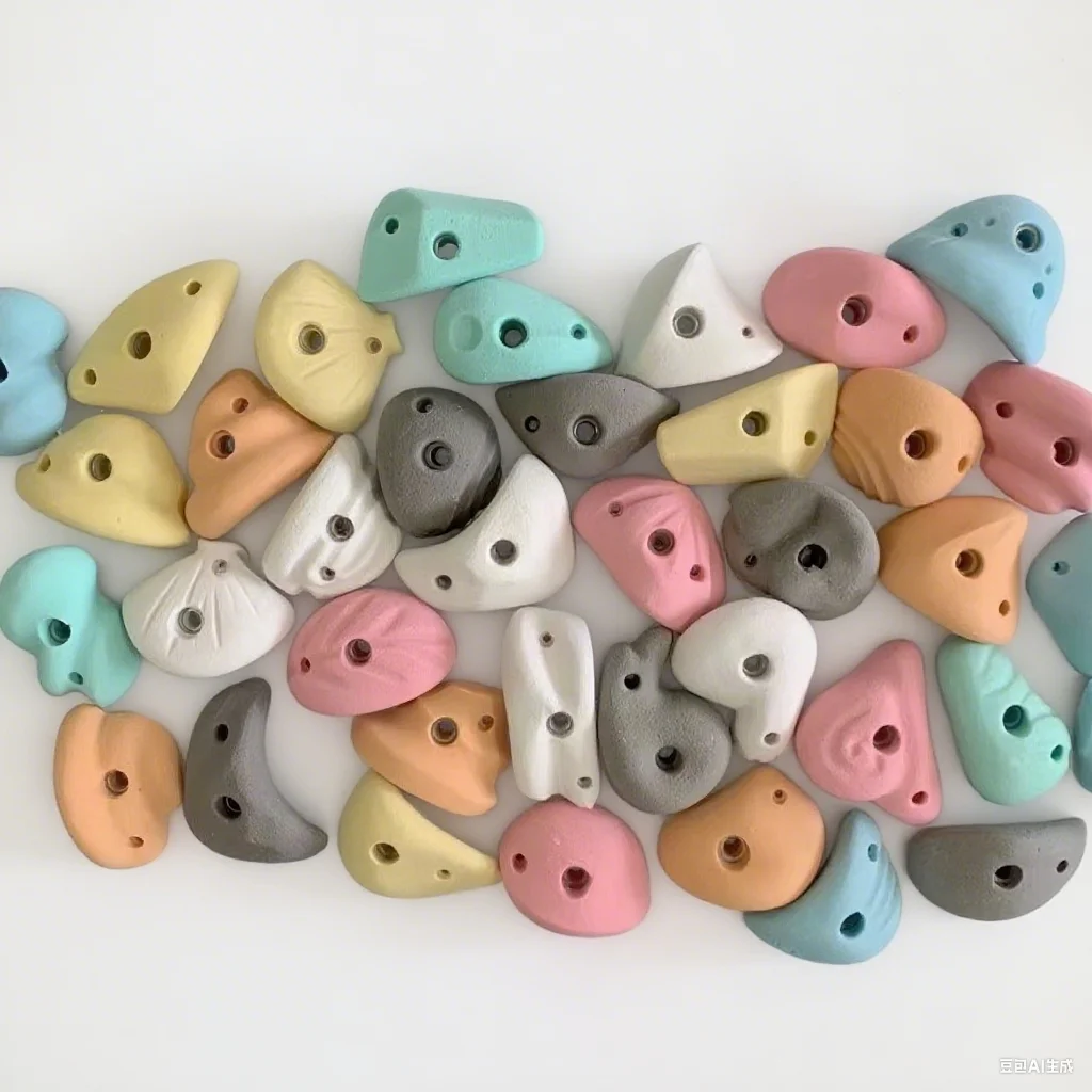 

Children's Outdoor Sensory Training Climbing Wall Resin Rock Point Grips Kindergarten Physical Development Gecko Wall Rock