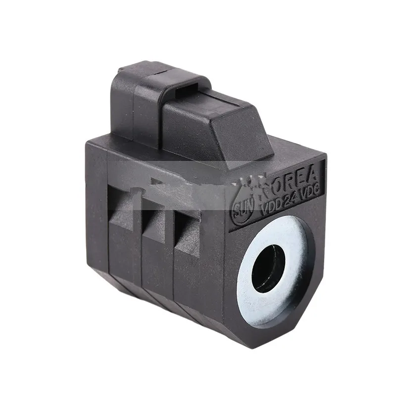 

For Hyundai R80/150/215/60-7/5 Excavator Pilot Operated Safety Lock Solenoid Valve Coil Plug High Quality Accessories 1pcs