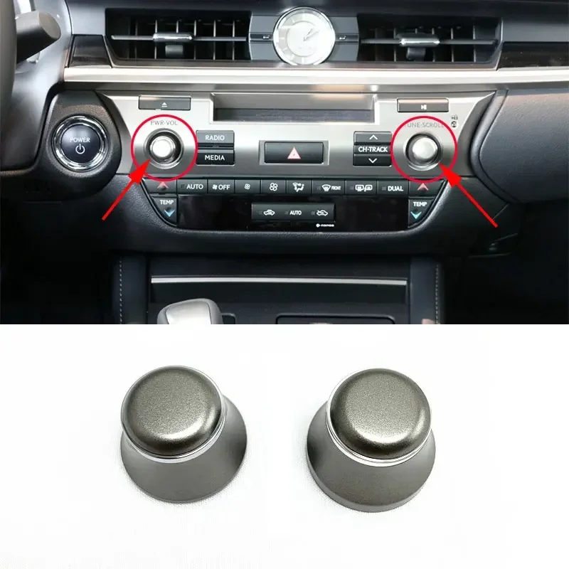 For Lexus ES200 ES250 ES350 ES300H 2013 2014 2015 2016 2017 Car Front Dash Board Control Panel Radio Volume Knob Switch Button