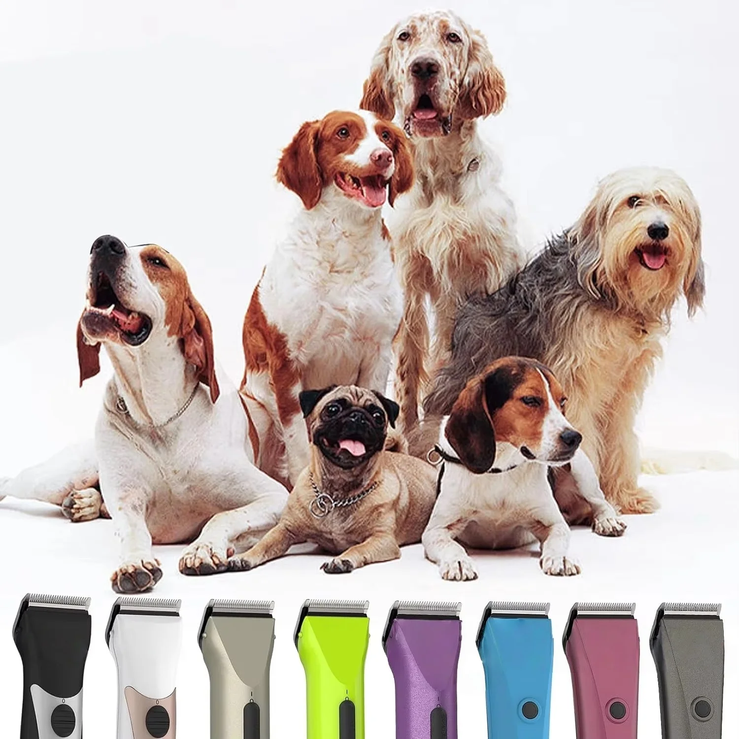 Professional Animal Dog Pet 5in1 Adjustable Cut Length 0.7-3mm,For Wahl Arco,Bravura,Chromado,Creativa,Figura,Motion Clippers