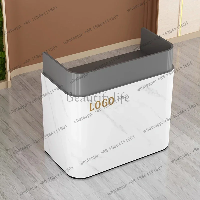 ld Modern Minimalist Reception Desks Company Simpleaesthetic Organizers   Hotel Unique Escritorio Lounge Furniture