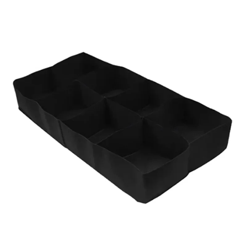 

ABFS Rectangular Planting Bag For Vegetables Flowers Raised Garden Bed Pockets Felt L 1 PCS
