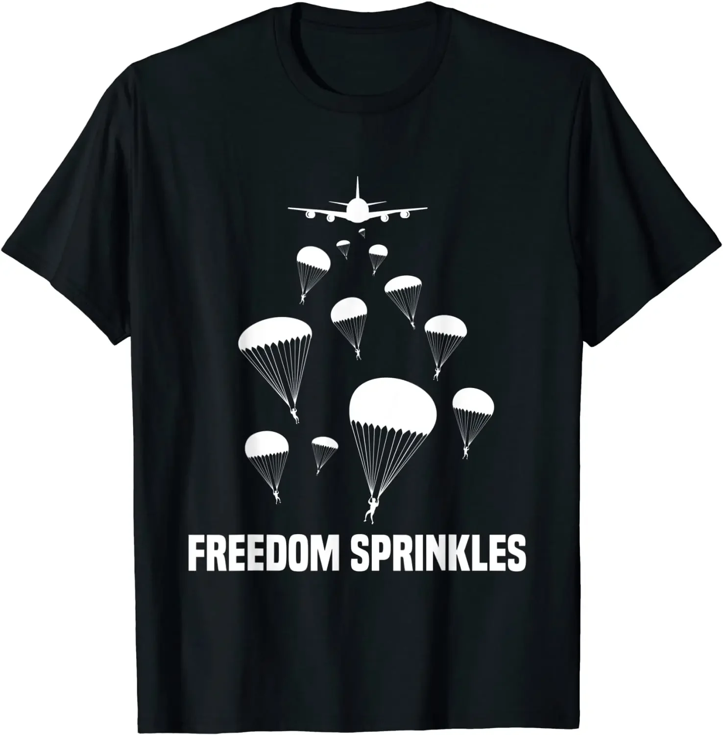 Mens Army Paratrooper Freedom Sprinkles 82nd 101st Airborne Men T-Shirt Short Casual COTTON O-Neck harajuku shirt