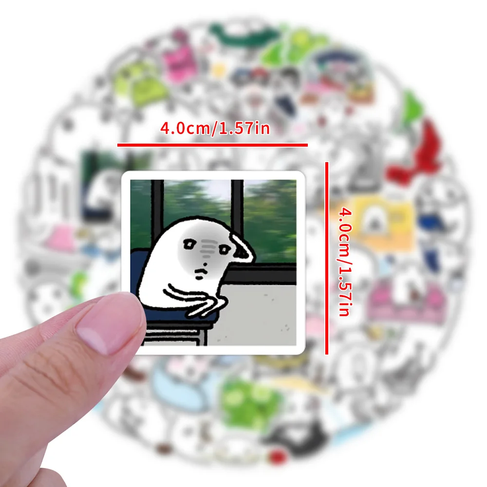 105PCS Emotionele Sad Breakdown Spoof Avatar Sticker DIY Telefoon Laptop Bagage Skateboard Graffiti Decals Plezier voor kinderen