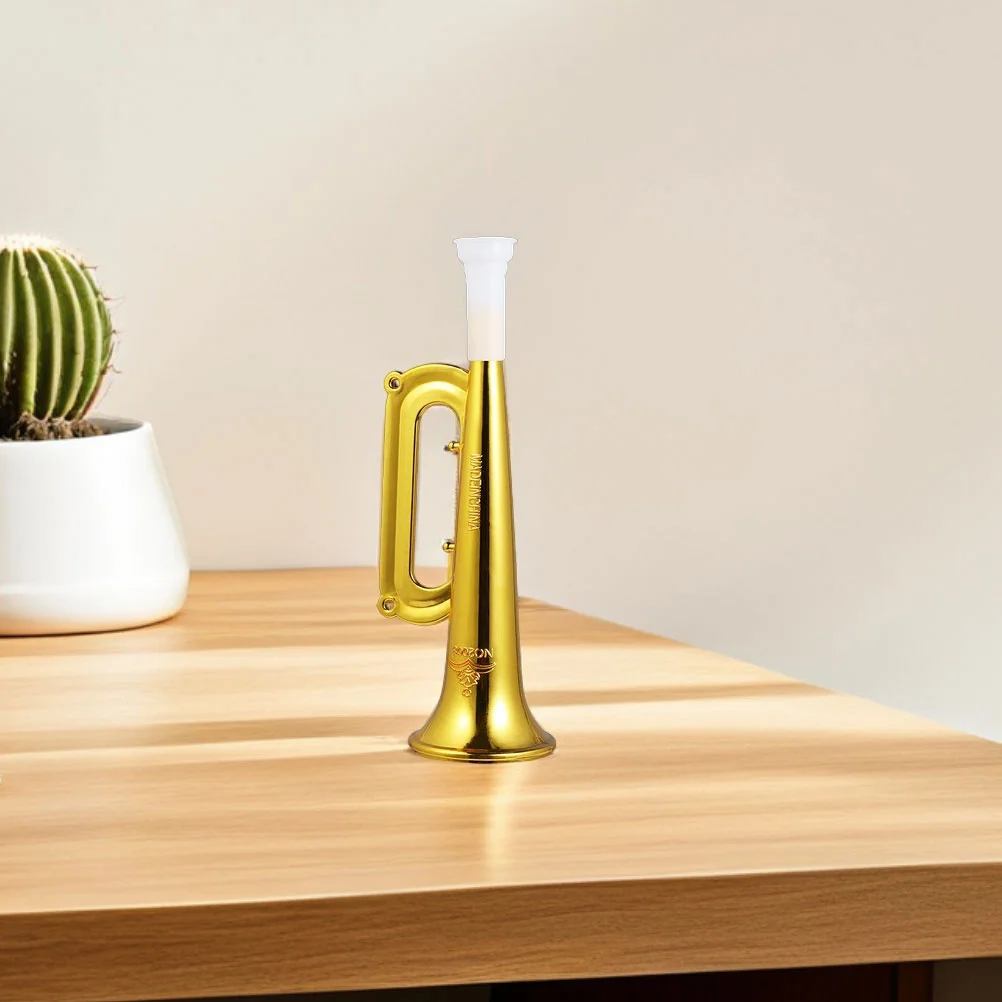 18 قطعة صناع الضوضاء البوق الذهبي قرون الهتاف المحمولة للأحداث الرياضية الحفلات حفلات أعياد الميلاد قرون الاطفال #6