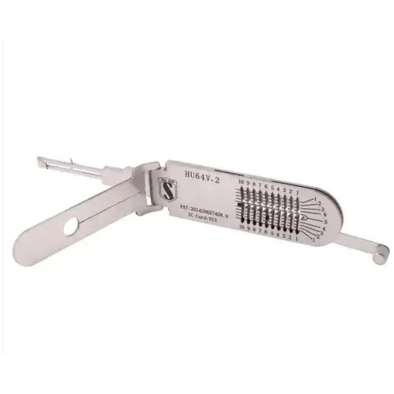 Super Auto Tools HU64 V.2 HU 64 for Mercedes Decoder and Pick Similar As LISHI China Supplies ocksmith  ock Pick